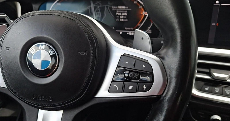 BMW Seria 3 cena 109900 przebieg: 180396, rok produkcji 2020 z Swarzędz małe 352